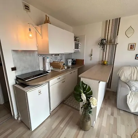 Studio Cabine Terrasse/wifi/parking