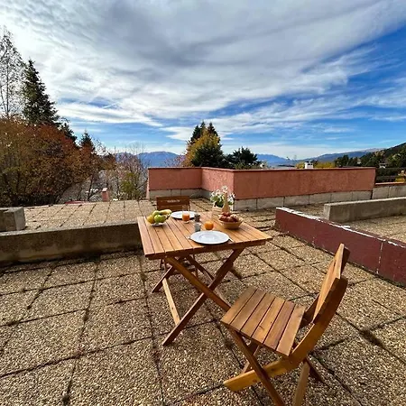 Appartamento Studio Cabine Terrasse/wifi/parking Font-Romeu-Odeillo-Via