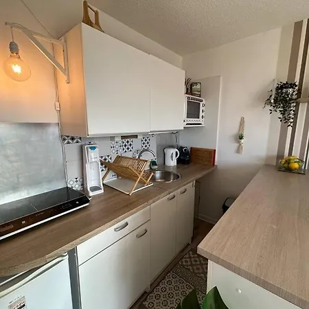 Studio Cabine Terrasse/wifi/parking Фон-Ромё