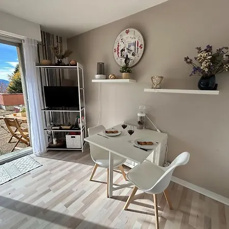 Studio Cabine Terrasse/wifi/parking